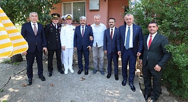 Aktaş ve Büyükakın, şehit yakınlarını ziyaret etti