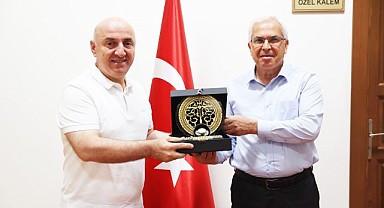 Başkan Bıyık’tan Kaymakam Dönmez’e hayırlı olsun ziyareti