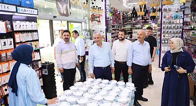 Beş başkan Barış Mahallesi esnafıyla buluştu