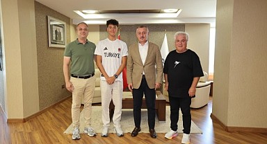 Büyükakın, Tunçelli’yi makamında ağırladı