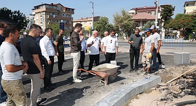 Darıca'da prestij cadde çalışmaları devam ediyor