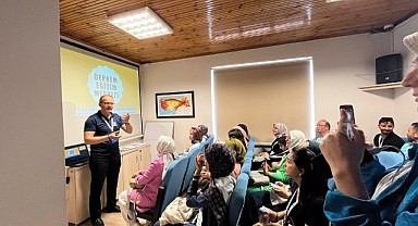 Deprem bölgesinde öğretmenlere afet eğitimi verildi