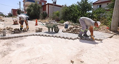 Fen İşleri ekiplerinden yoğun çalışma