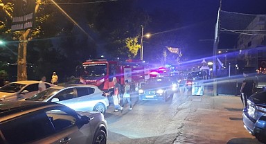 Gaz sızıntısı şüphesiyle apartman sakinleri tahliye edildi
