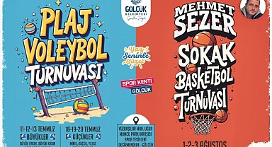 Gölcük’te yaz turnuvaları başlıyor