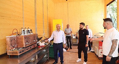 Güzide Orman Kafe hizmete açıldı