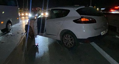 İki otomobil çarpıştı! 1 kişi yaralandı