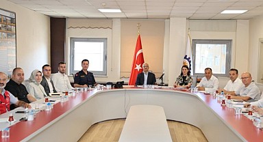 Kaymakam Özyiğit kurum müdürlerini topladı