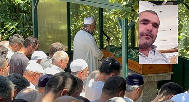 Kızını kurtarırken boğulana baba defnedildi!