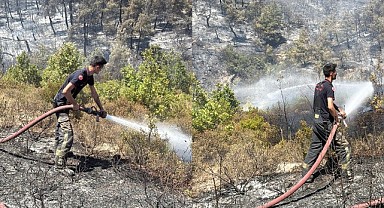Kocaeli itfaiyesi Bursa’ya desteğe koştu