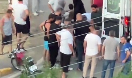 Motosikletin çarptığı çocuk ağır yaralandı