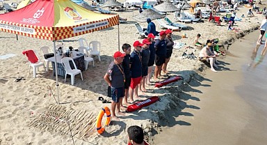 Sahillerde acıya aman vermediler