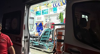 Servis aracı ile otomobil çarpıştı! 10 işçi yaralandı