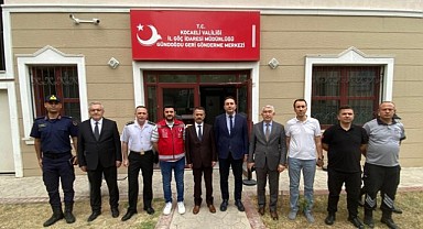 Vali Aktaş, Geri Gönderme Merkezi'nde incelemelerde bulundu