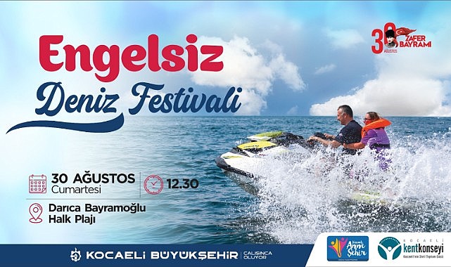 5. Engelsiz Deniz Festivali Darıca'da başlayacak