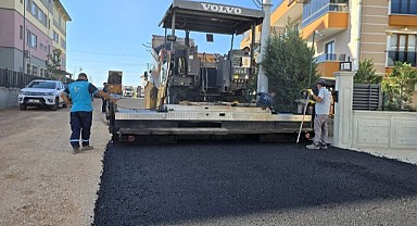 Ataevler’de sokaklar asfaltlanıyor