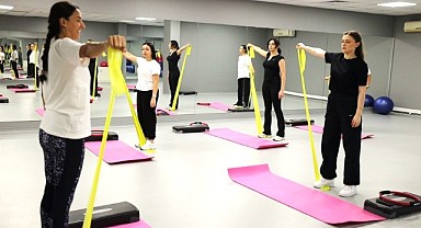 Başiskeleli kadınlar spor merkezlerini çok sevdi