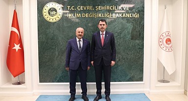 Büyükgöz’den Bakan Kurum’u ziyaret etti