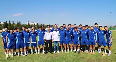 Büyükgöz Gebzespor’a moral ziyaretinde bulundu