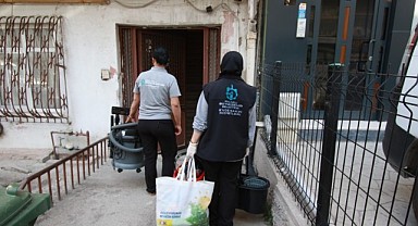 Büyükşehir 7 ayda 1008 hanenin temizliğini yaptı