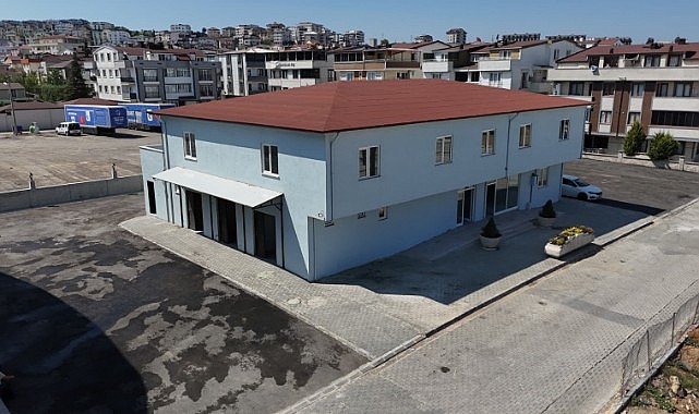 Darıca’nın yeni mezarlık hizmetleri binası açılışa gün sayıyor