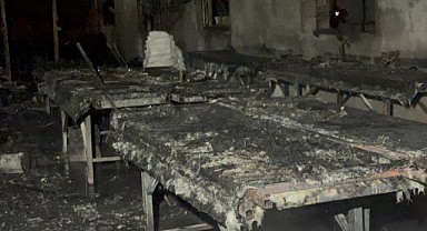 Dilovası’nda korkutan yangın! Atölye küle döndü