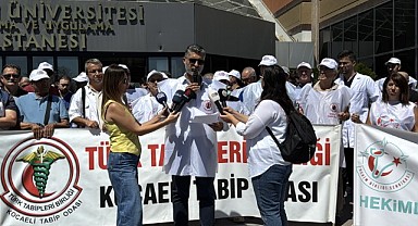 Doktor ve sekreteri darp edilmişti! Protesto ettiler