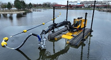 Fuar alanının ‘kalbi’ temizlendi