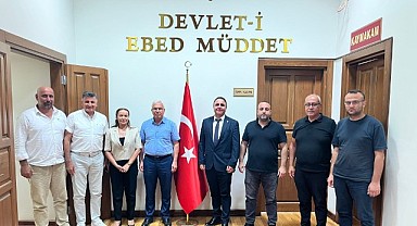 GGC, Kaymakam Dönmez’e hayırlı olsun ziyaretinde bulundu