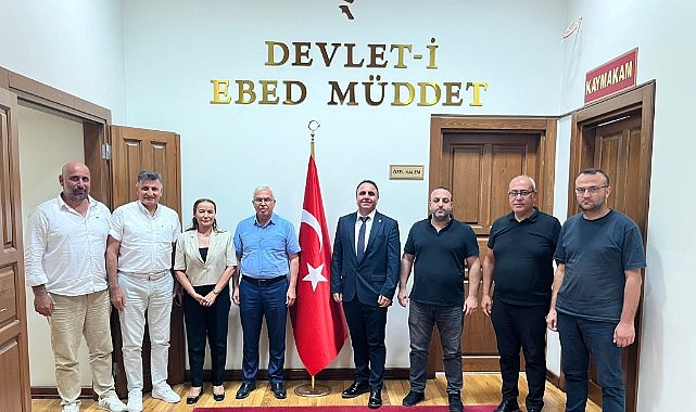 GGC, Kaymakam Dönmez’e hayırlı olsun ziyaretinde bulundu