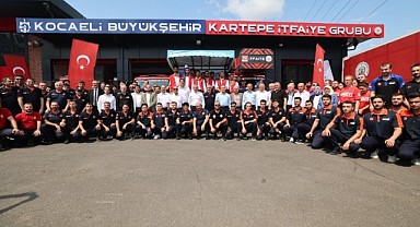 Kartepe’ye yeni itfaiye binası kazandırıldı