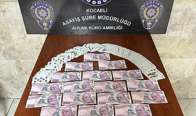 Kumar oynayan 5 kişye para cezası kesildi