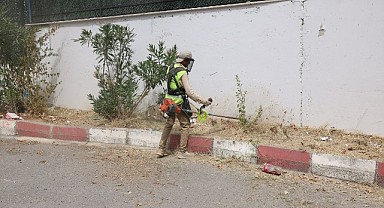 Okul bahçeleri yeni eğitim-öğretim yılına hazırlanıyor