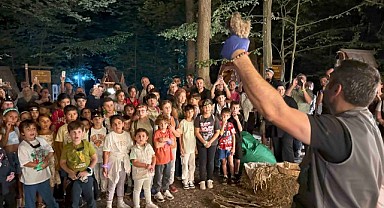 Ormanya’da çocuklara özel gece yürüyüşü düzenlendi