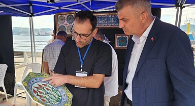 Sanatkar ve zanaatkarlar Gölcük’te buluştu
