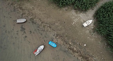 Sapanca Gölü’nde su seviyesi düşüyor