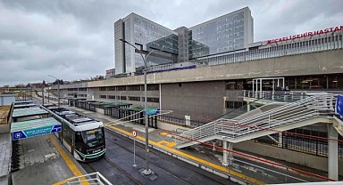 Şehir Hastanesi tramvay hattı rekor kırdı