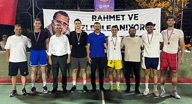 Sokak basketbolu turnuvası sona erdi