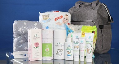 Yenidoğan bebeklerin ilk hediyeleri Büyükşehir'den