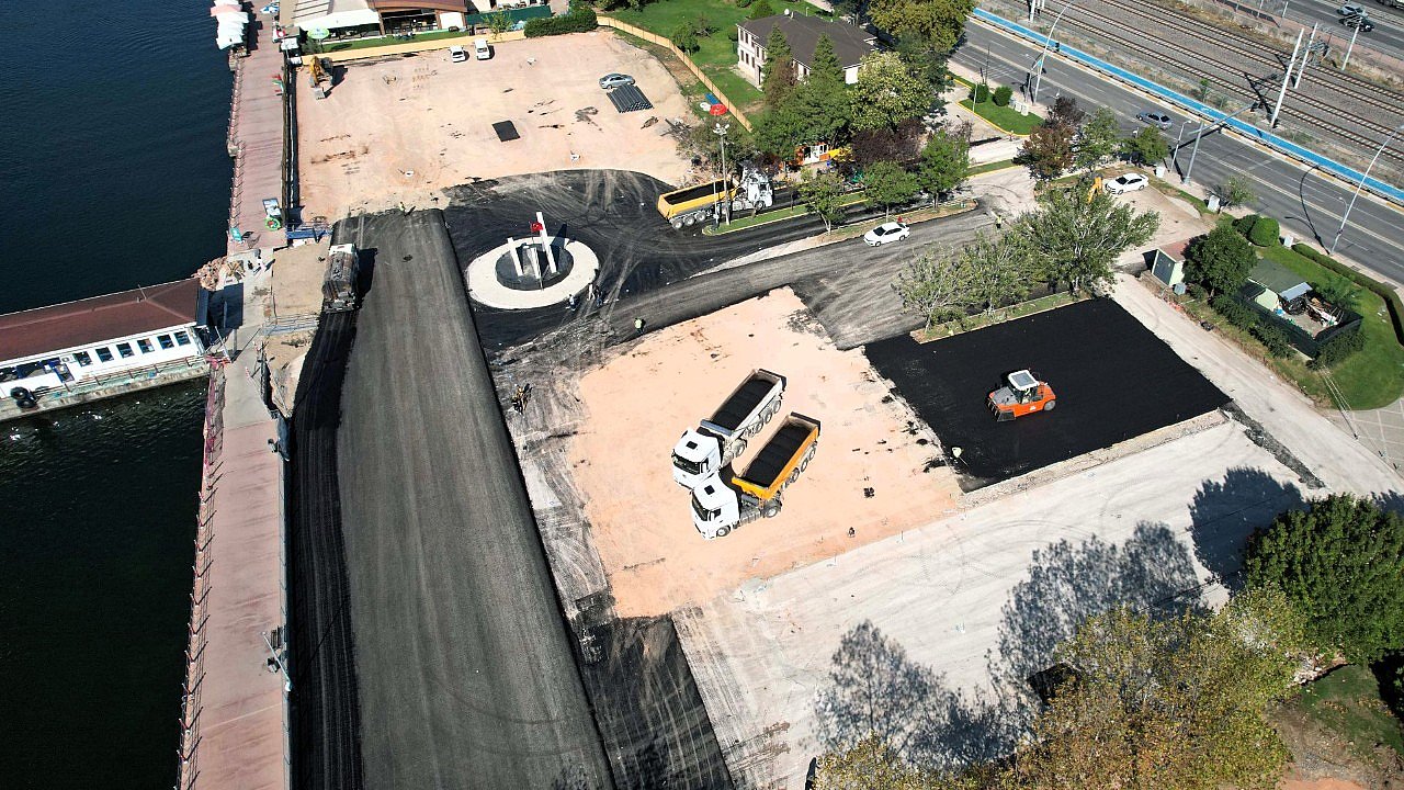 1 Mart vapur iskelesine yeni otopark kazandırılıyor