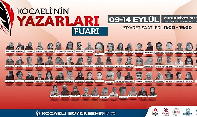 15. Kocaeli Kitap Fuarı’na hazırlıklar başladı