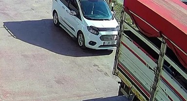 Alkollü sürücü yayaya çarptı! Yaya zıplayarak kurtuldu