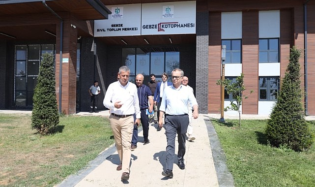 Baraçlı, Gebze bölgesindeki çalışmaları yerinde inceledi