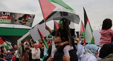 Binlerce Kocaelili Sumud Filosu için tek yürek oldu