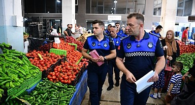 Çayırova Zabıtası’ndan pazar denetimi
