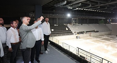 Çiftçi, yapımı devam eden projeleri inceledi