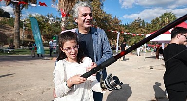 Gebze’de oltaları babalar oğullarıyla attı