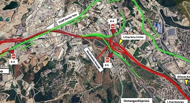 Gebze -Dilovası Kavşağı arasındaki kesim trafiğe kapatılacak!