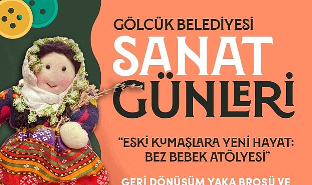 Geri dönüşüm malzemelerinden bez bebek yapılacak