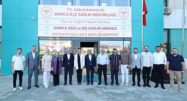 Hülagü ve Büyükgöz’den sağlık kuruluşlarını ziyaret etti